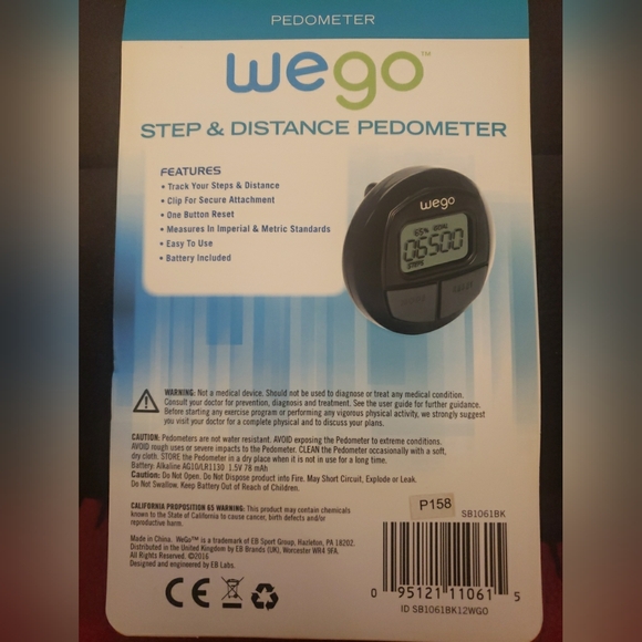 Wego Step And Distance Pedometer - Picture 2 of 2